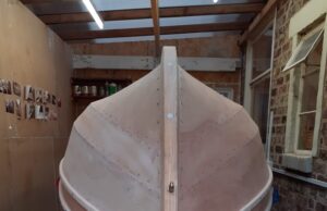Part Two: North Shields resident built a 13-foot wooden sailing boat in his attic Caroline Oswald Peter Irving 13 foot boat attic