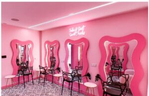 Hidden Gem on Tanners Bank: Tyne House Pink Powder Room in Tyne House