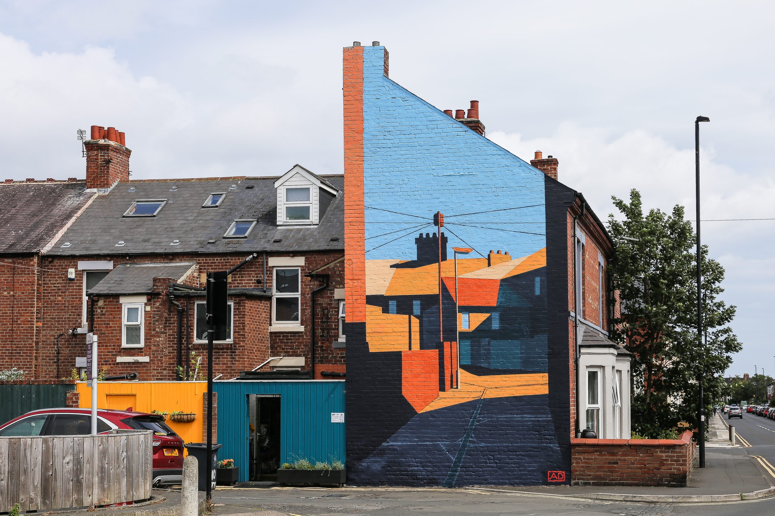 North Shields No4 by Anthony Downie, Trevor Terrace. Photo by Wayne Bordoli