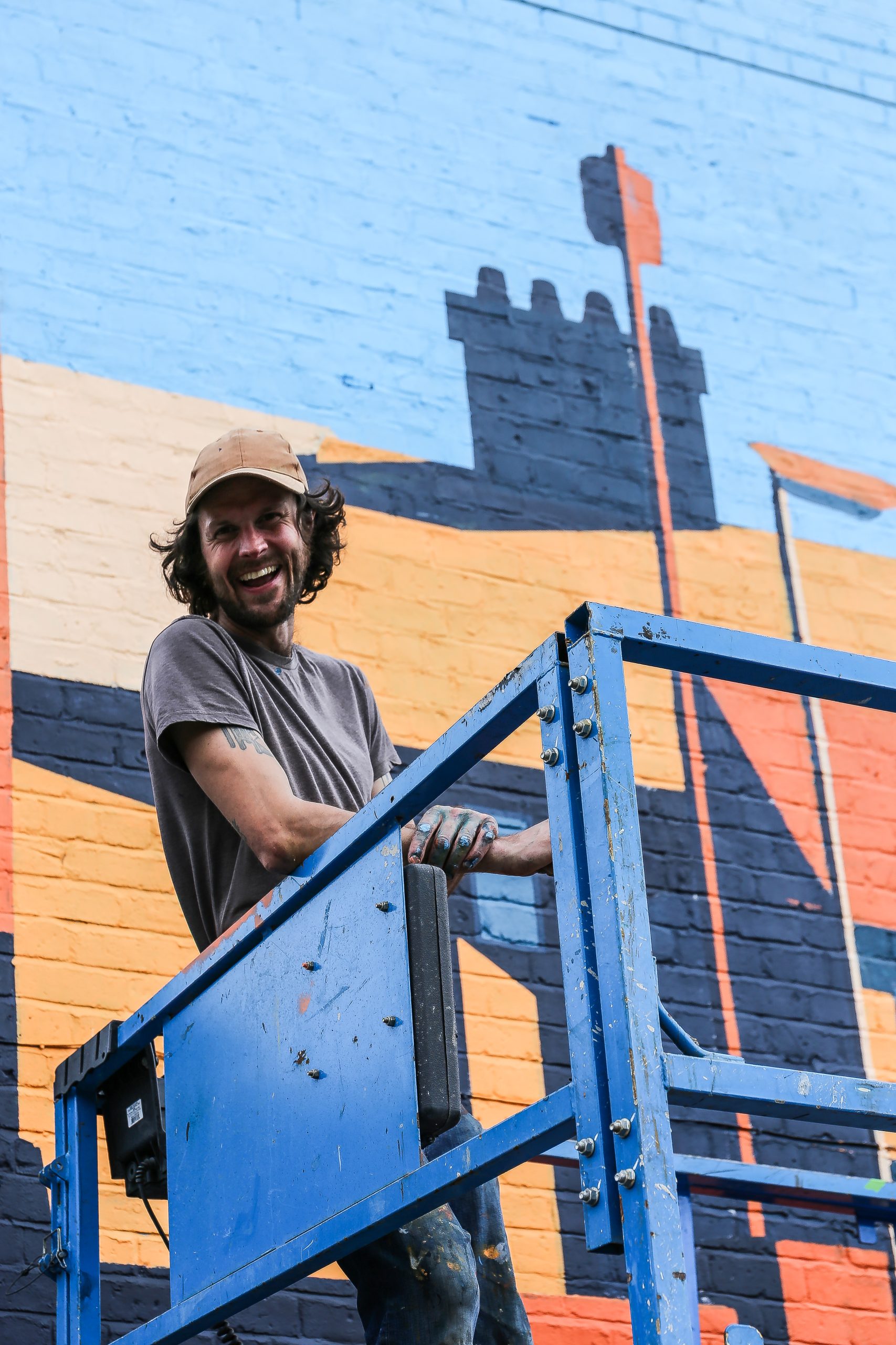 North Shields No4 by Anthony Downie, artist from North Shields. Photo by Wayne Bordoli