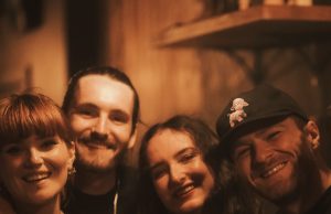 Baba Yaga’s Café and Bar Staff at Baba Yaga from left to right: Madé, Jack, Gabby and Kester.
