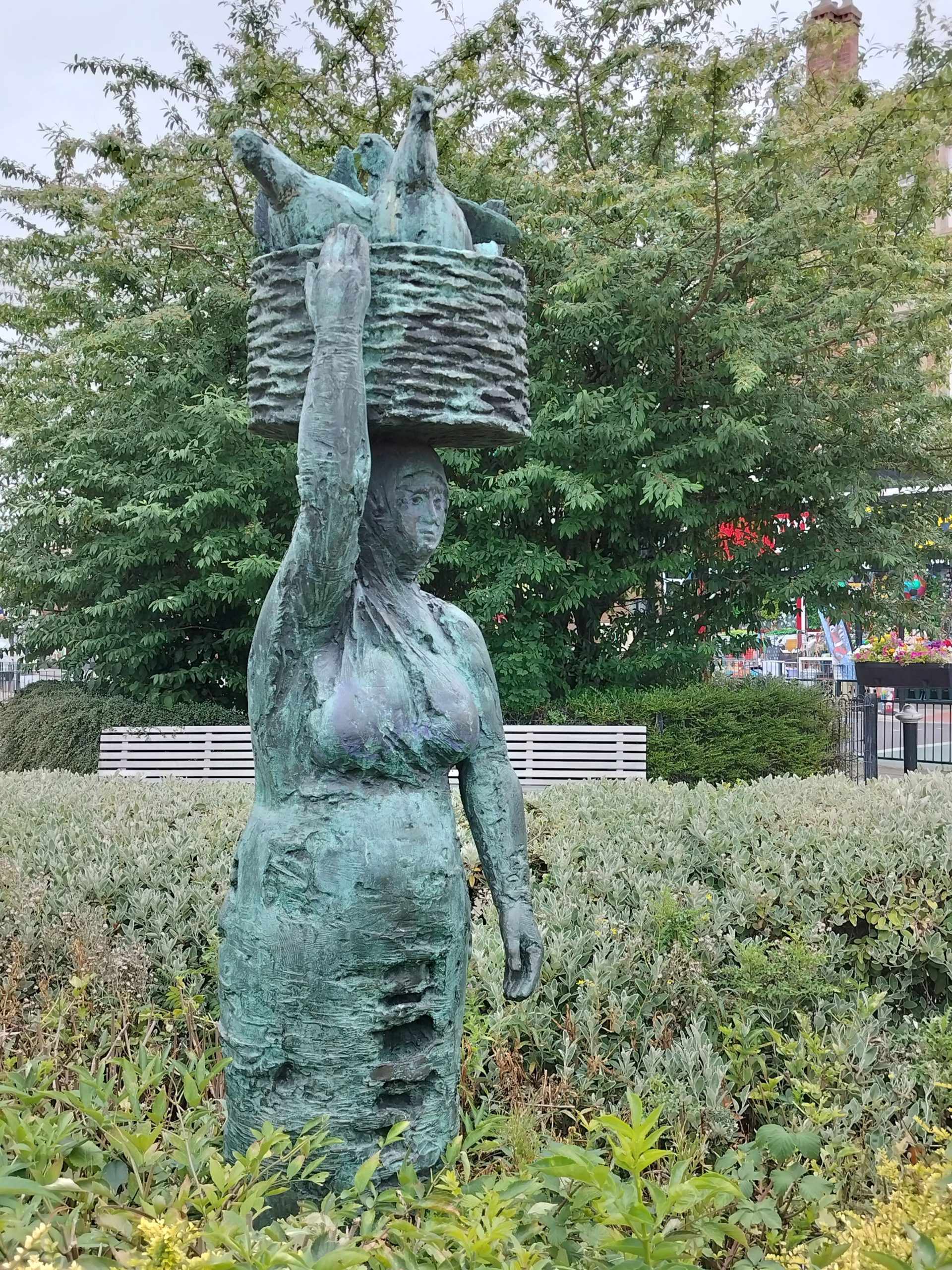 Market Woman Wallsend by Geoff Holland