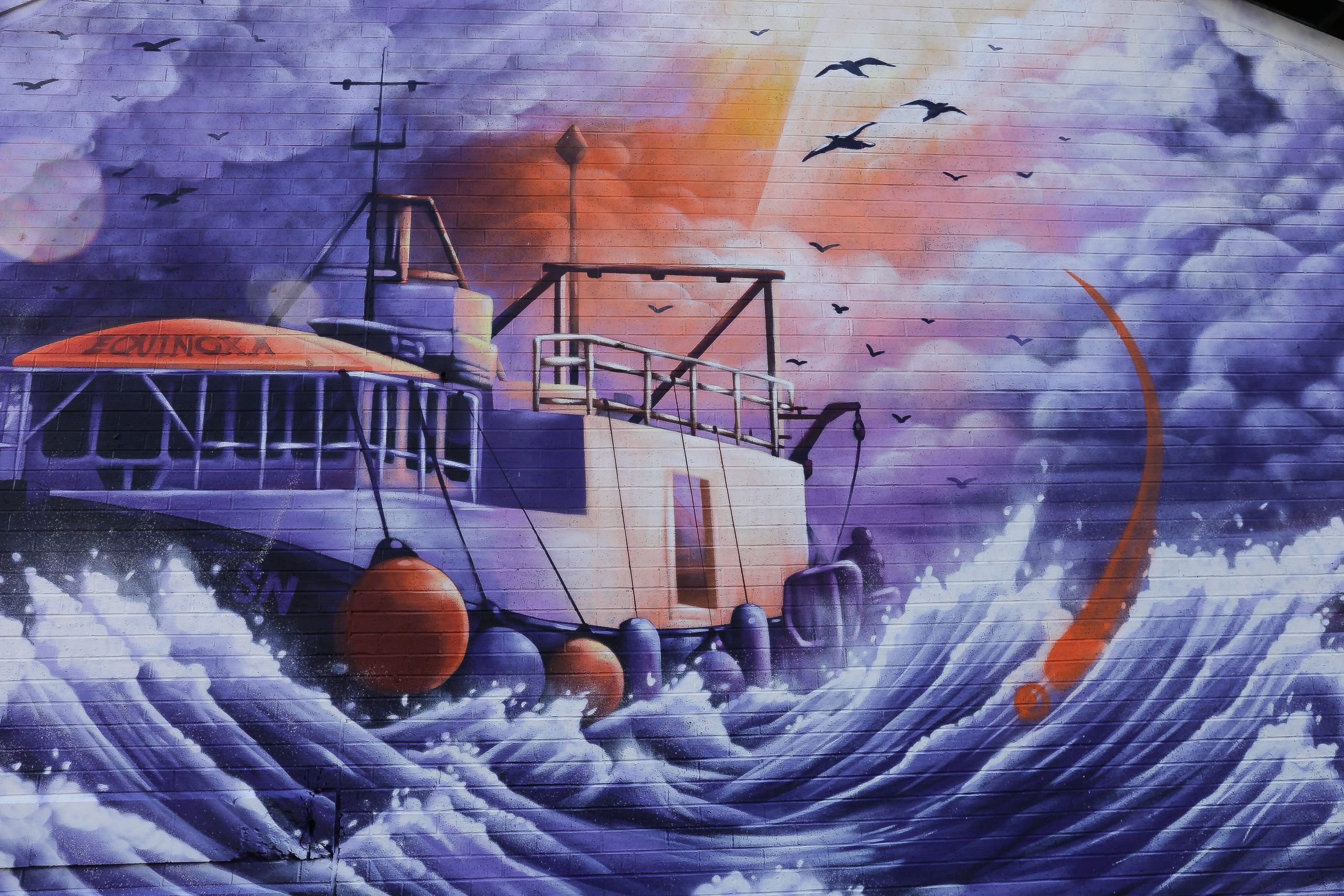 The Spirit of Shields - Mark One87’s wall mural for Elevation 6 markone87 1 WayneBordoli scaled