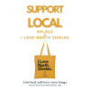 Limited Edition Yellow Tote Bag – R Place x I Love North Shields - Image 2