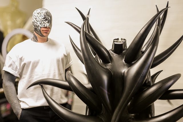 Dayne Henderson – Latex Fashion Designer from North Shields Dayne @Wayne Bordoli