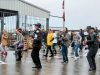 Flash Mob Takes Over North Shields Fish Quay with “The Geordie Line Dance” Despite Pouring Rain