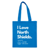 Limited Edition Blue Tote Bag – Love Well With Cancer x I Love North Shields