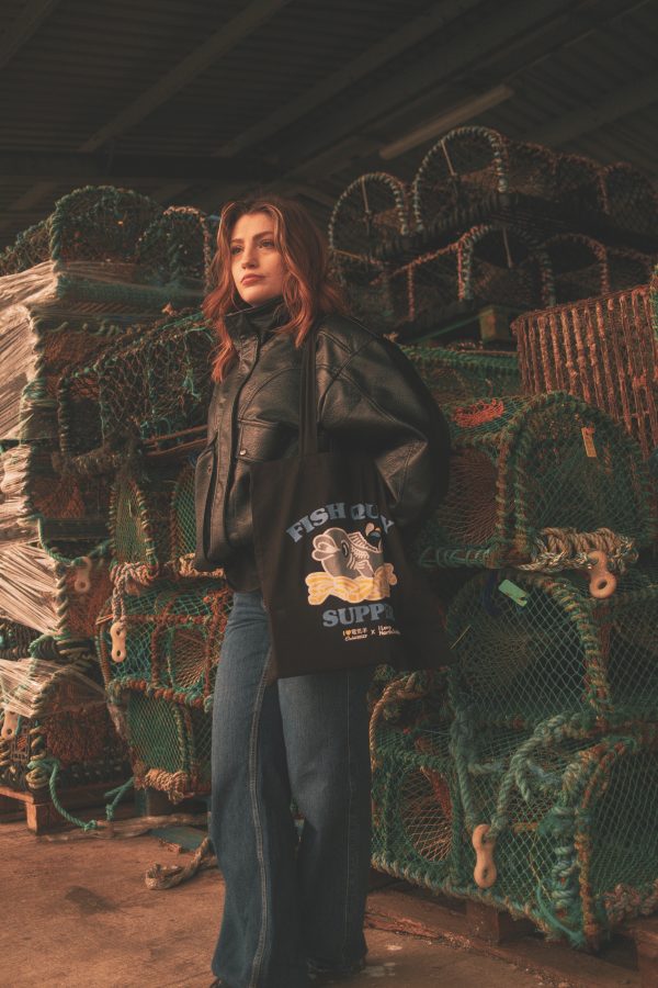 Exclusive Fish Quay Supper Tote Bag Limited Drop | Designed by Electrik Sheep