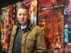 Appeal launched to save North Shields 800 artwork panels Conrad Milne with his art panels, North Shields: 800 Years in the Making