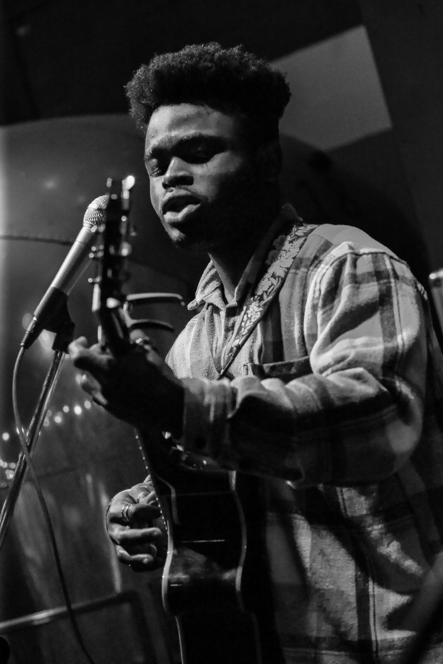 Sam Idus Crossing the Tyne at Salt Market Social February 2026 (image credit: Wayne Bordoli)