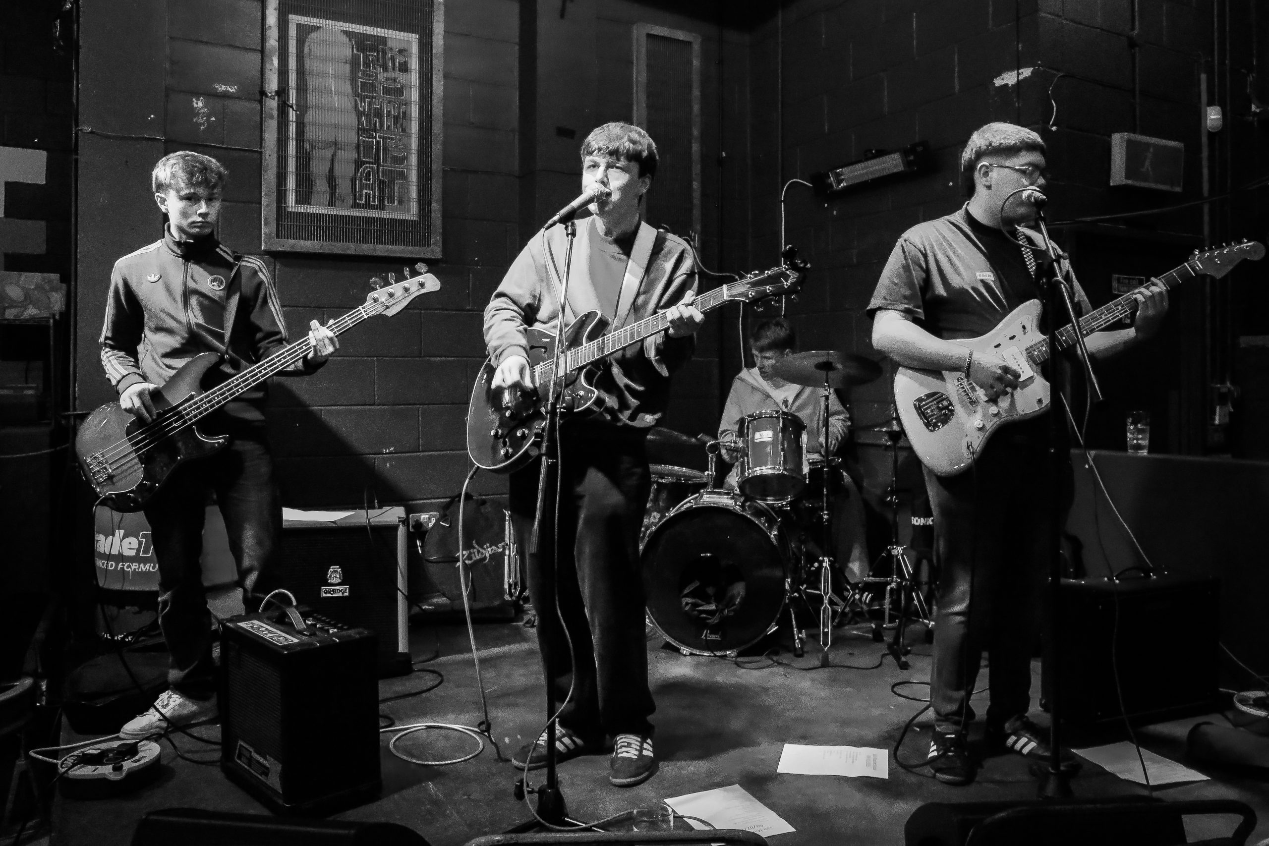 The Paradimes Crossing the Tyne at Salt Market Social February 2026 (image credit: Wayne Bordoli)