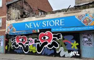 A new mural brings a boost to Nile Street in North Shields