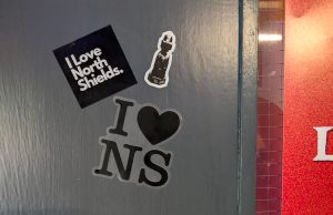 A New Kind of Noticeboard: Community Sticker Artwork Starts in North Shields